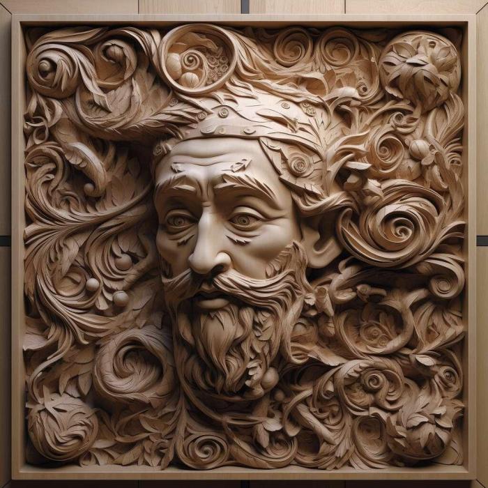 نموذج ثلاثي الأبعاد لآلة CNC 3D Art 